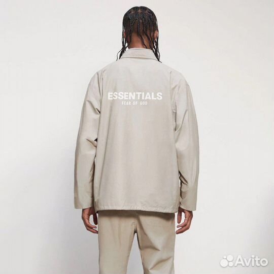 Ветровка рубашка fear of god Хаки