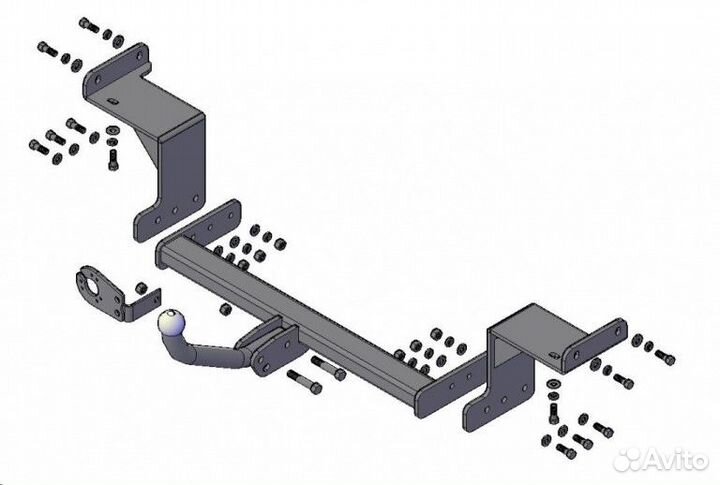 Фаркоп Хендай I30 киа Ceed универсал с 2012 г