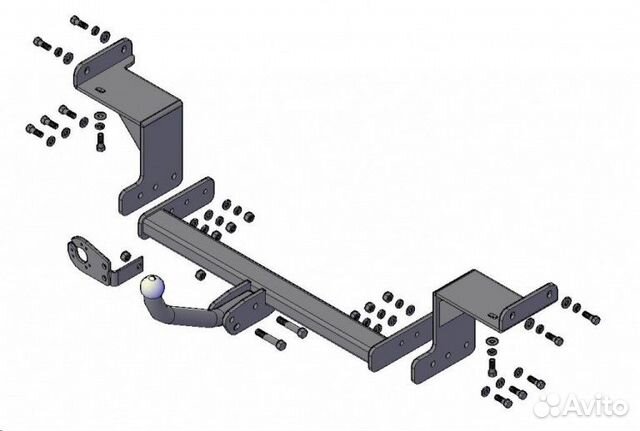 Фаркоп Хендай I30 киа Ceed универсал с 2012 г