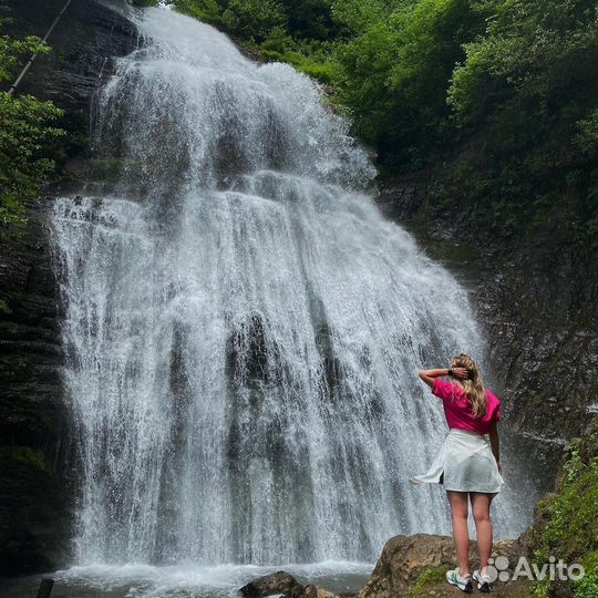 Города-призраки Акармара, Ткуарчал и водопады