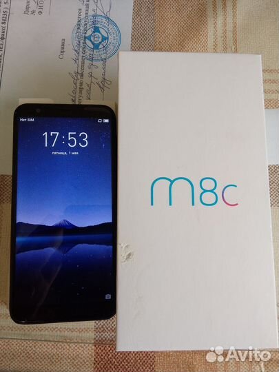 Телефон Meizu m8c