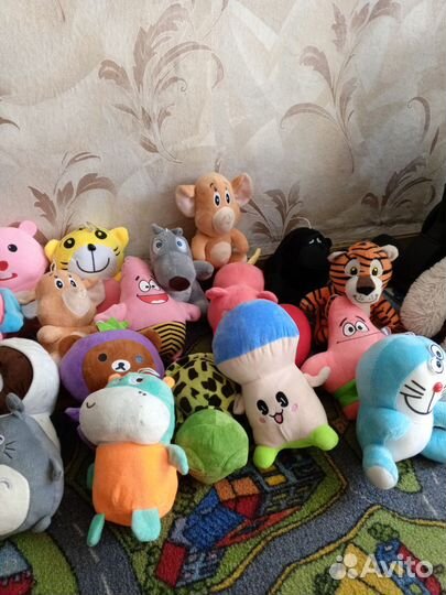 Мягкие игрушки пакетом