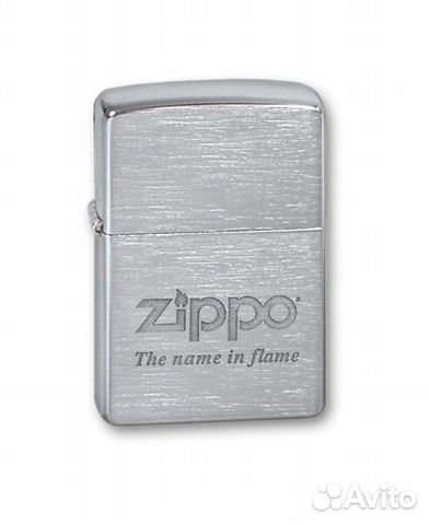 Зажигалка Zippo бензиновая 200 Name in flame