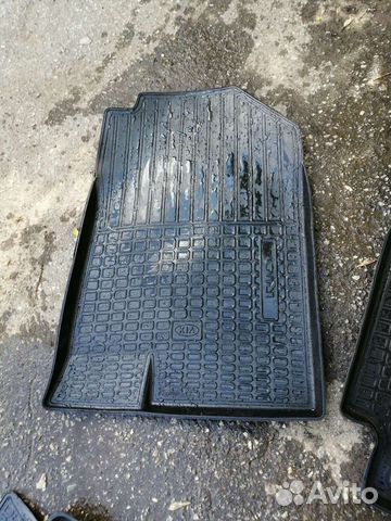 Автомобильные коврики резиновые kia rio 4