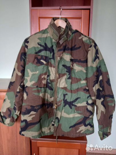 Военная куртка США M65 woodland