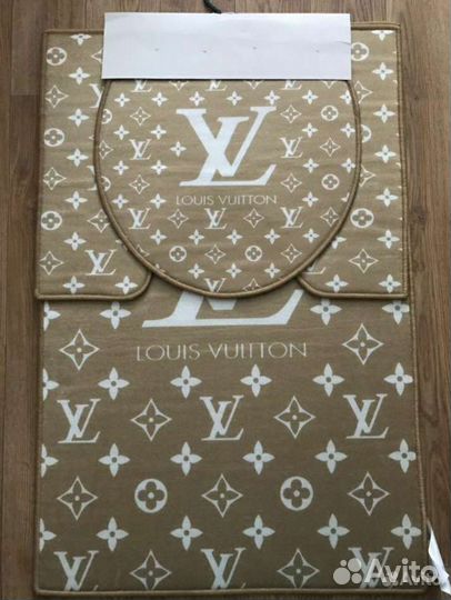 Комплект коврики для ванной и туалета 3 в 1 Турция