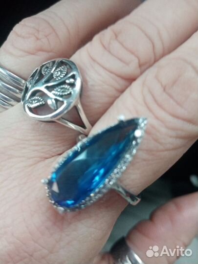 Серебряное кольцо