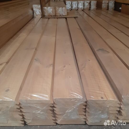 Планкен косой за м2 45 мм 95 мм 6000 мм, ав