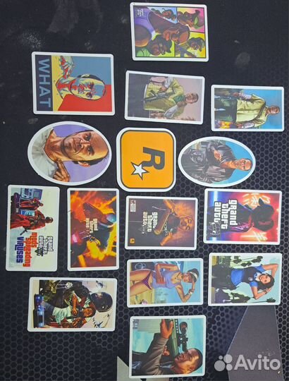 Наклейки GTA