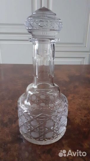Графин хрустальный