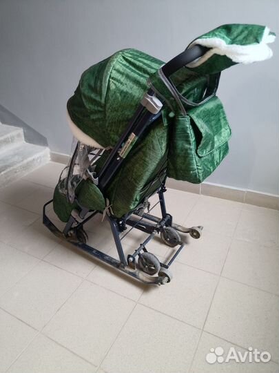Санки коляска ника 7-1Б