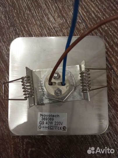 Встраиваемые светильники novotech