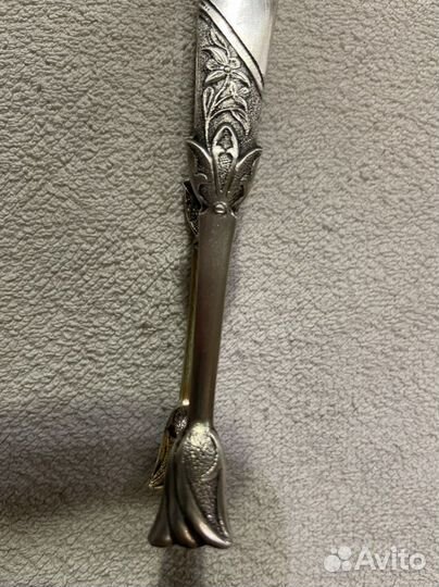 Щипцы для сахара. Серебро