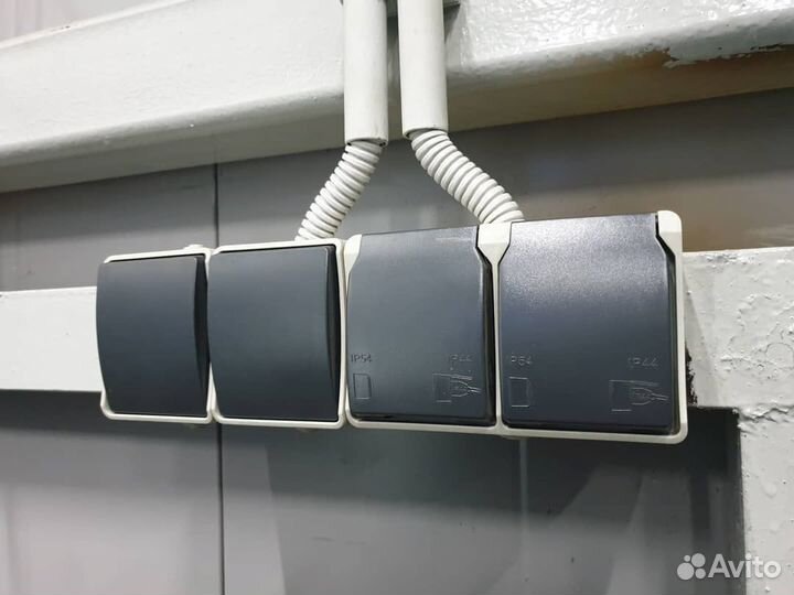 Услуги электрика, Ремонт, Замена проводки