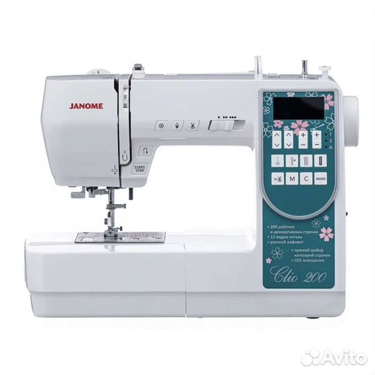 Швейная машина Janome Clio 200