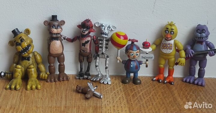 Набор фигурок Five Nights AT Freddy's 4 см