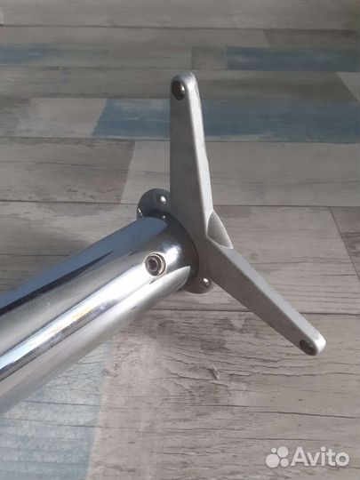 Опора/Ножка для барной стойки, хром