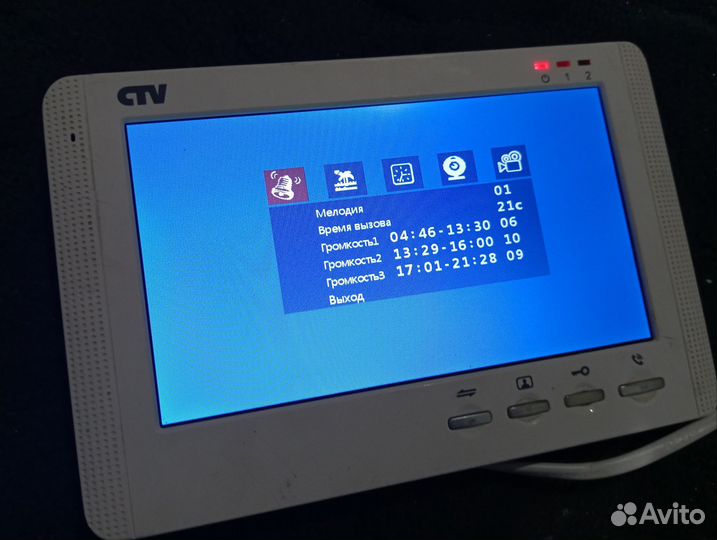 Видео панель домофона