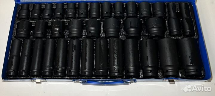 Набор ударных головок 1/2