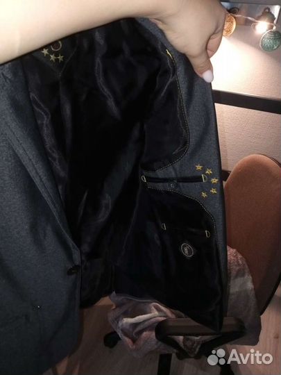 Пиджак школьный 140