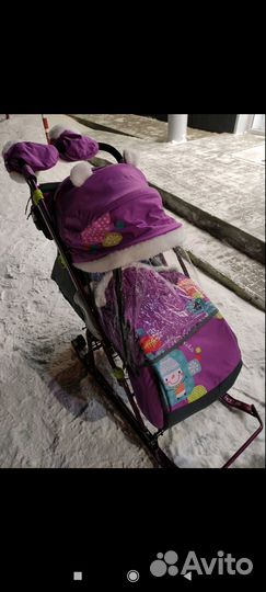 Санки коляска