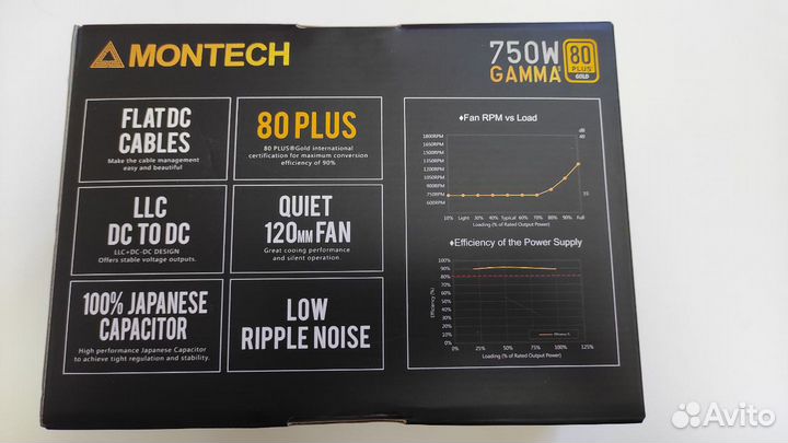 Блок питания montech gamma II 750