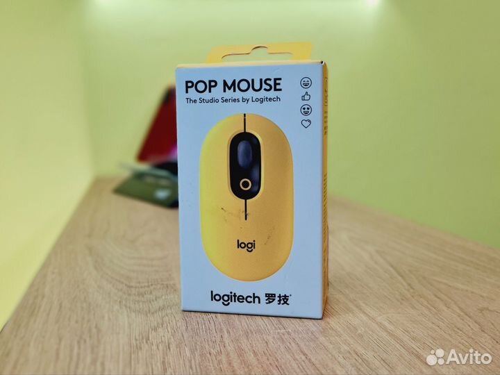 Мышь беспроводная Logitech POP Mouse новая