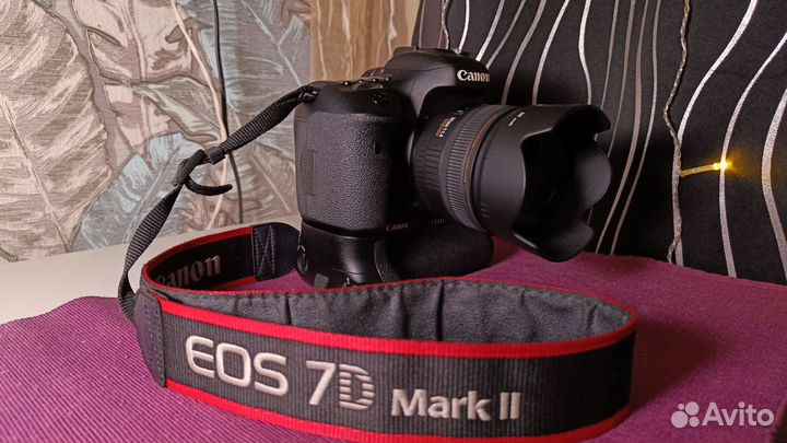 Canon 7D mark ll + бат блок BG-E16 оригинал
