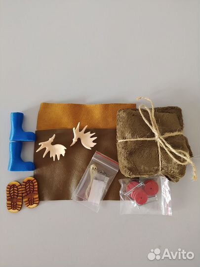 Набор материалов для шитья тедди лося