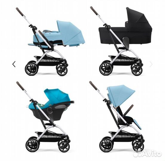 Коляска cybex Eezy S Twist+2
