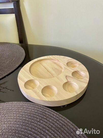 Подставка для яиц деревянная к пасхе