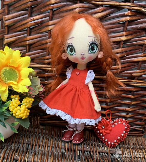 Кукла текстильная ручной работы