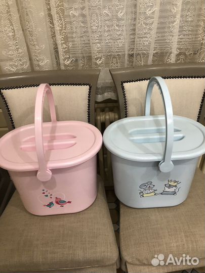 Ведро 13 л BebeJou Design для детского белья