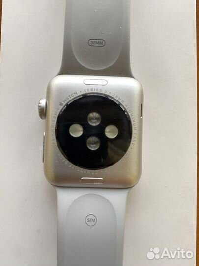 Часы apple watch 3 38 mm Silver Aluminium