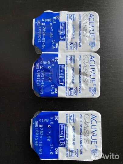 Линзы контактные acuvue oasys двухнедельные