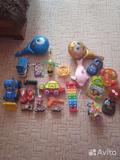 Игрушки пакетом