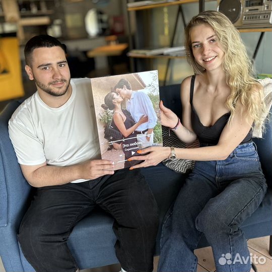 Фото с виртуальной реальностью Фоторамка подарок