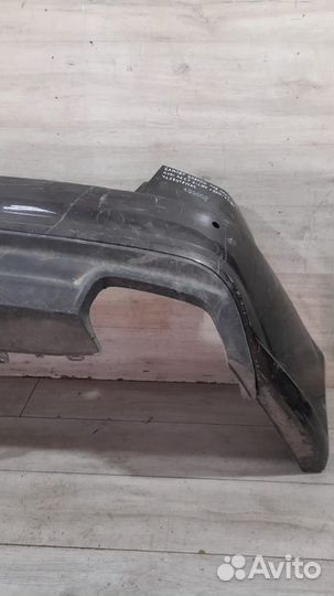 Бампер задний под парктроники Audi A6 C7 S-Line С