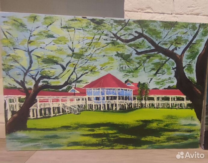 Картина маслом на холсте