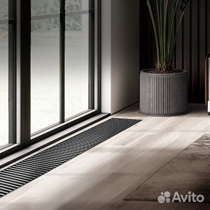 Конвектор внутрипольный atrium-75/200/1000