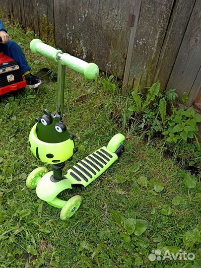 Самокат беговел 2 в 1
