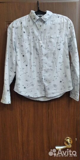 Рубашка для девочки, рост 152.Gloria Jeans