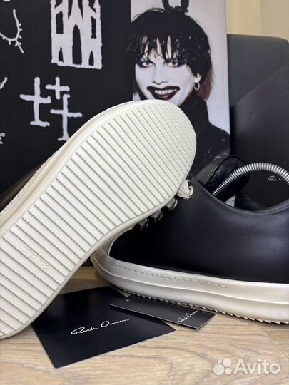 Кеды rick owens jumbo low на руках