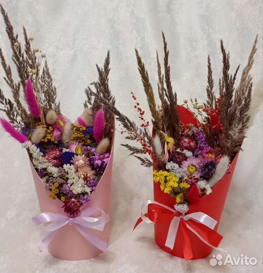 Композиции из сухоцветов на день учителя