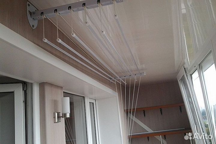 Сушилка для белья потолочная настенная 160см