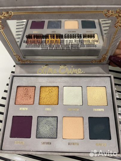 Тени для век lime crime prelude chroma