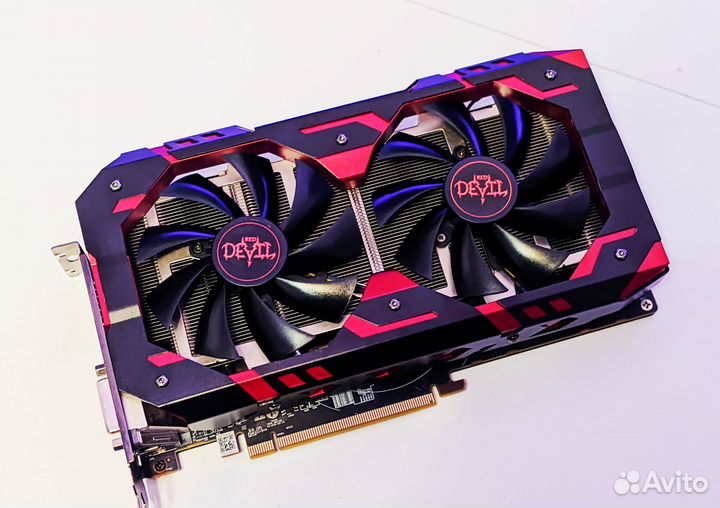Видеокарта RX 580 8gb Red devil
