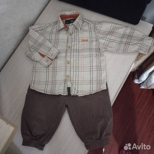 Рубашка на мальчика 68