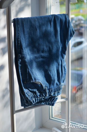 Джинсы синие