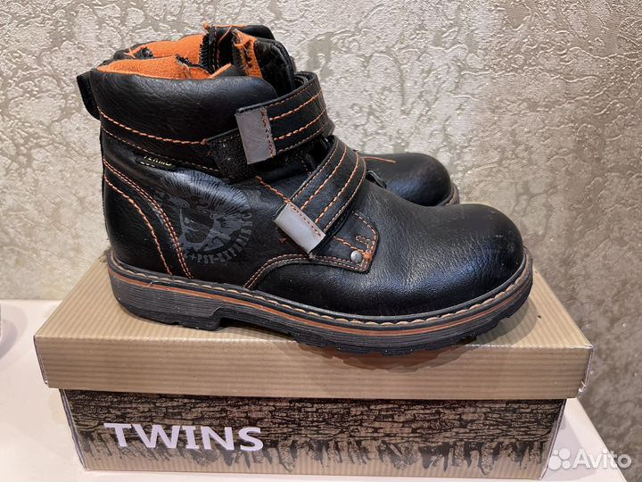 Полусапожки зимние детские 30р-р